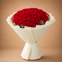 Eternal Romance 50 Red Roses & Timeless Love