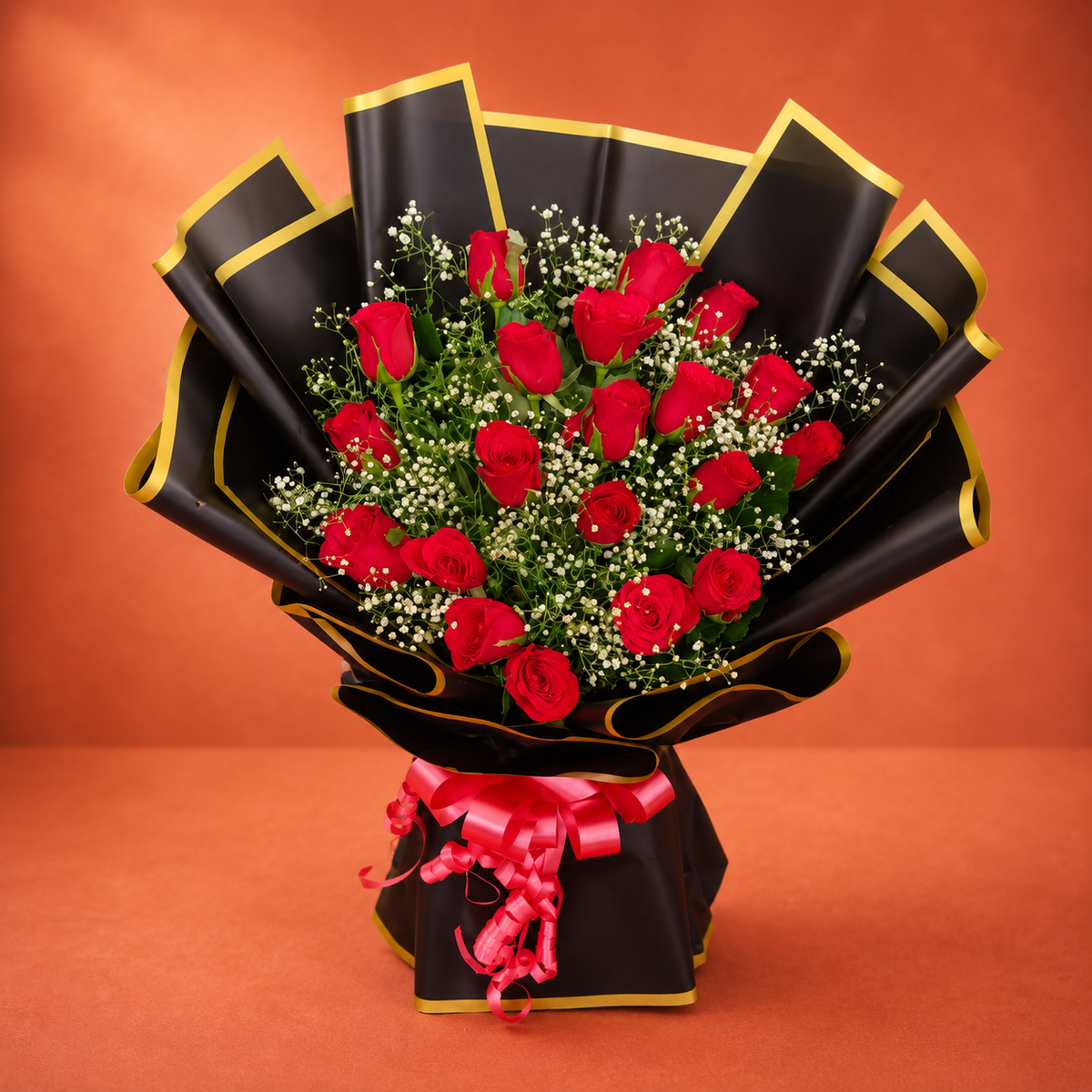 Passionate Charm 20 Red Roses Bouquet