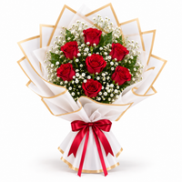 Forever Love 7 Red Roses Bouquet