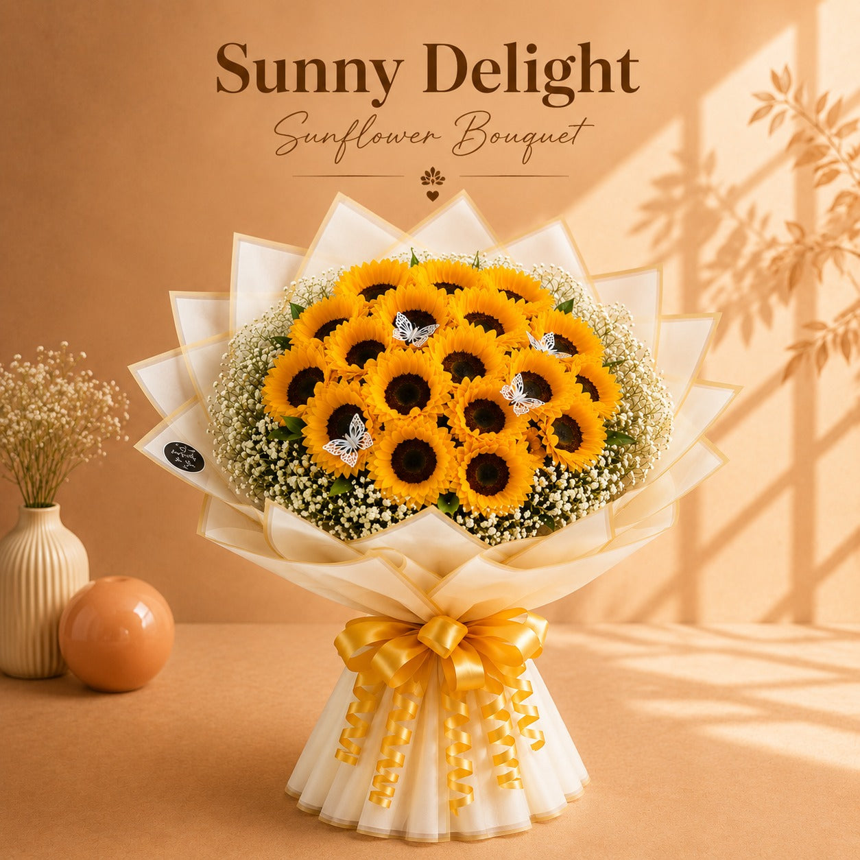 Sunny Delight Sunflower Bouquet