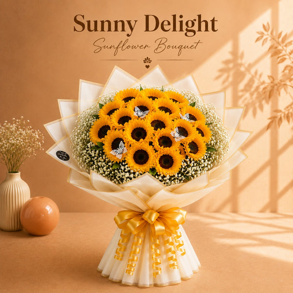 Sunny Delight Sunflower Bouquet