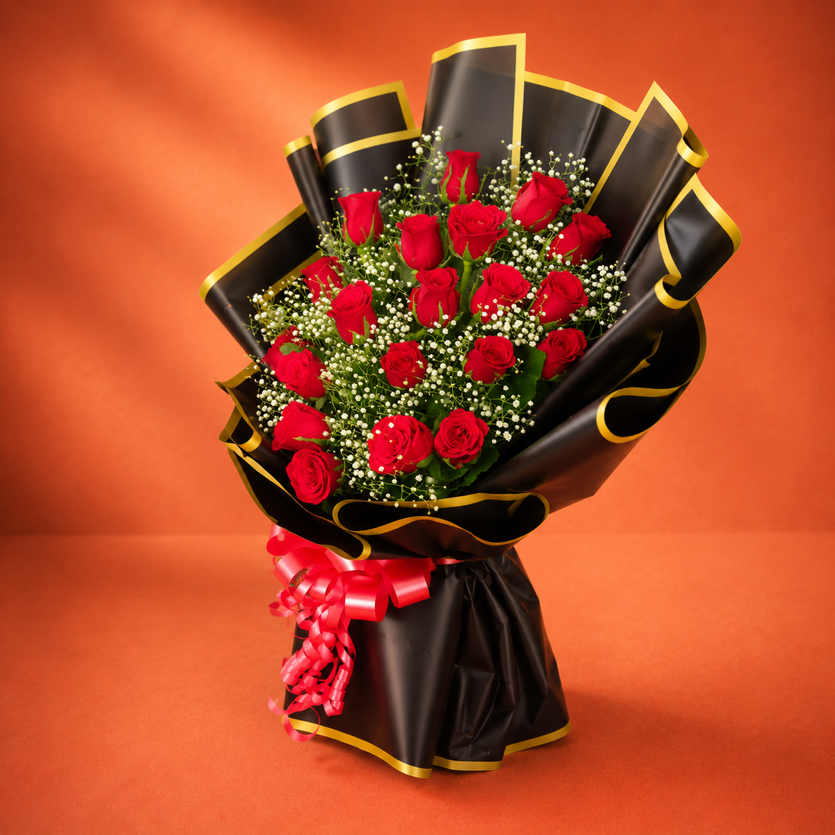 Passionate Charm 20 Red Roses Bouquet